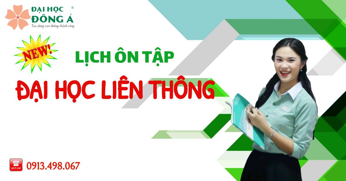 TB Lịch ôn tập kỳ thi tuyển sinh ĐH Liên thông, VB2 đợt tháng 10/2019